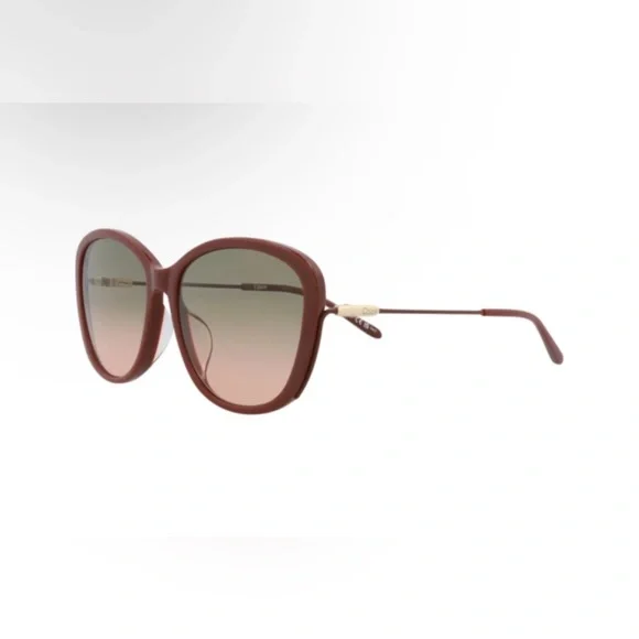Chloé CH0175SK Havana Brown 59mm Women’s Sunglasses I Authentic I MSRP $470 NWT - Picture 2 of 8